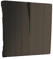 Лицевая панель Werkel для 2-кл. выключателя бронза глянцевый картинка